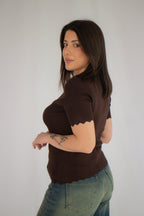 Blusa Londres Marrom