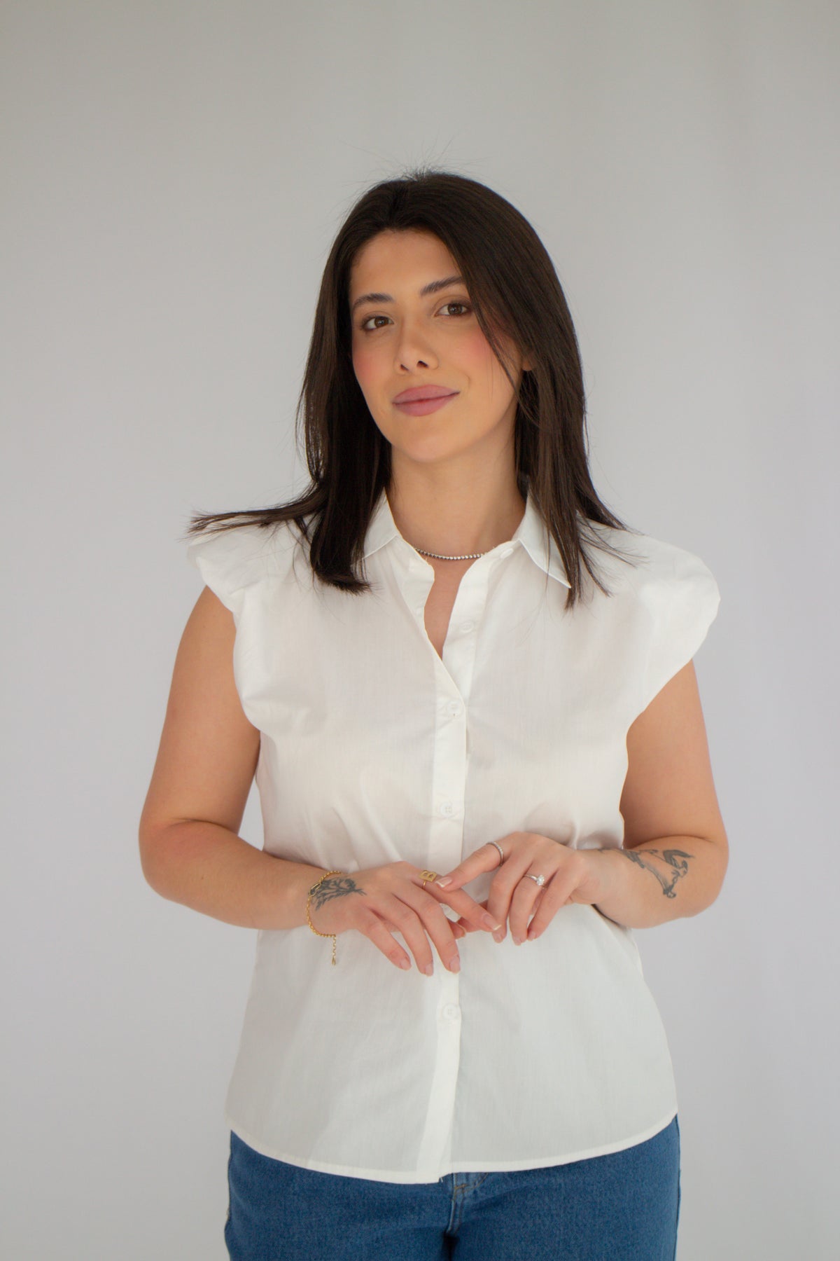Camisa Isabela Off White
