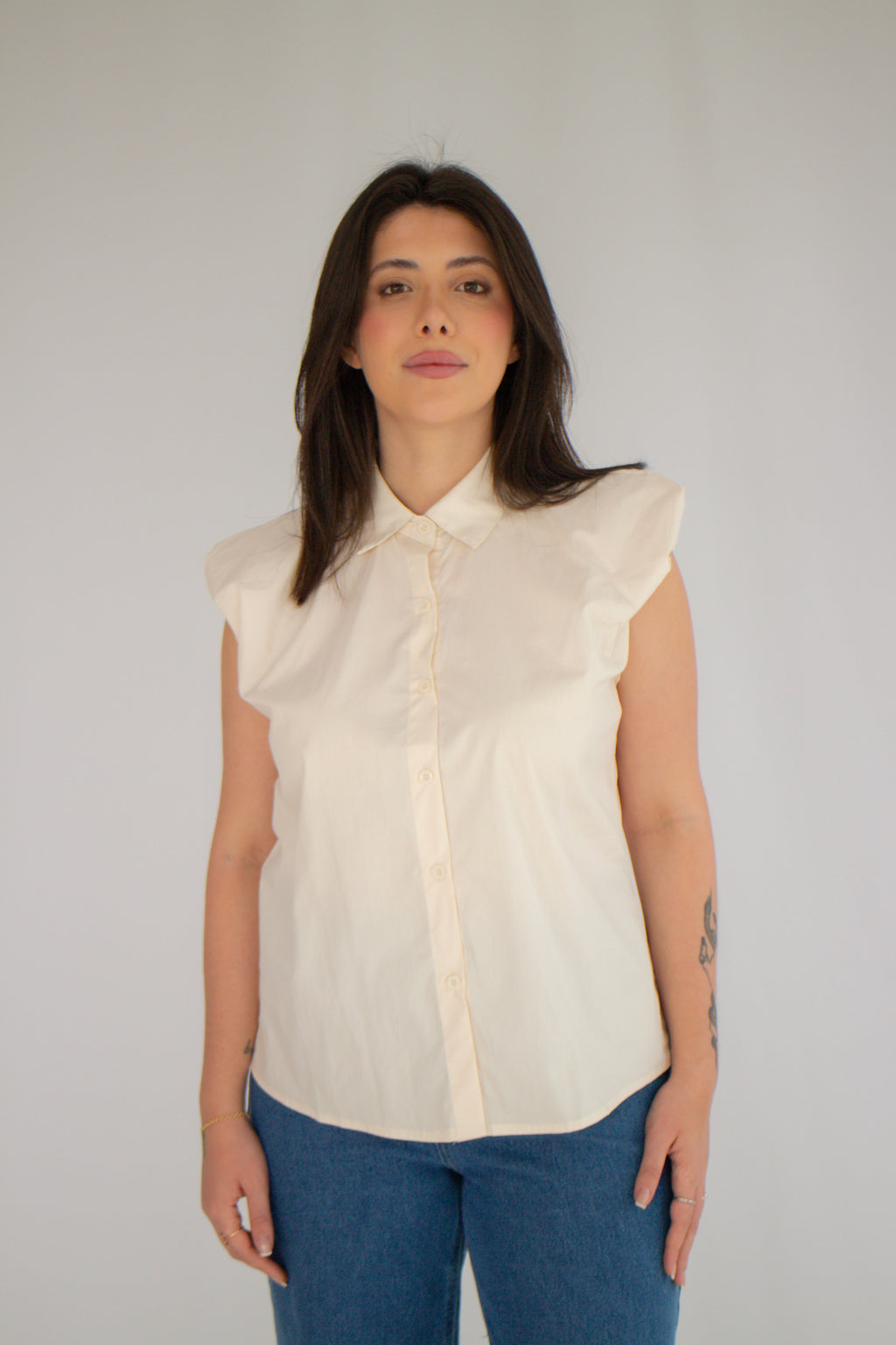 Camisa Isabela Creme