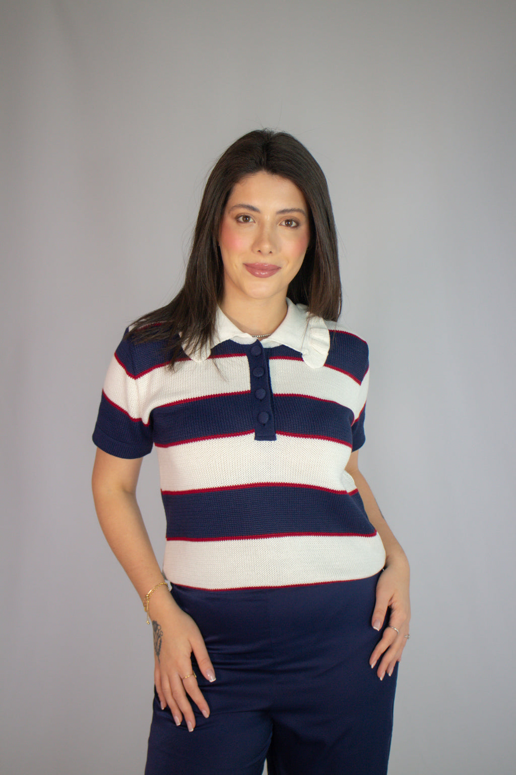Blusa Polo Tamiris Listra