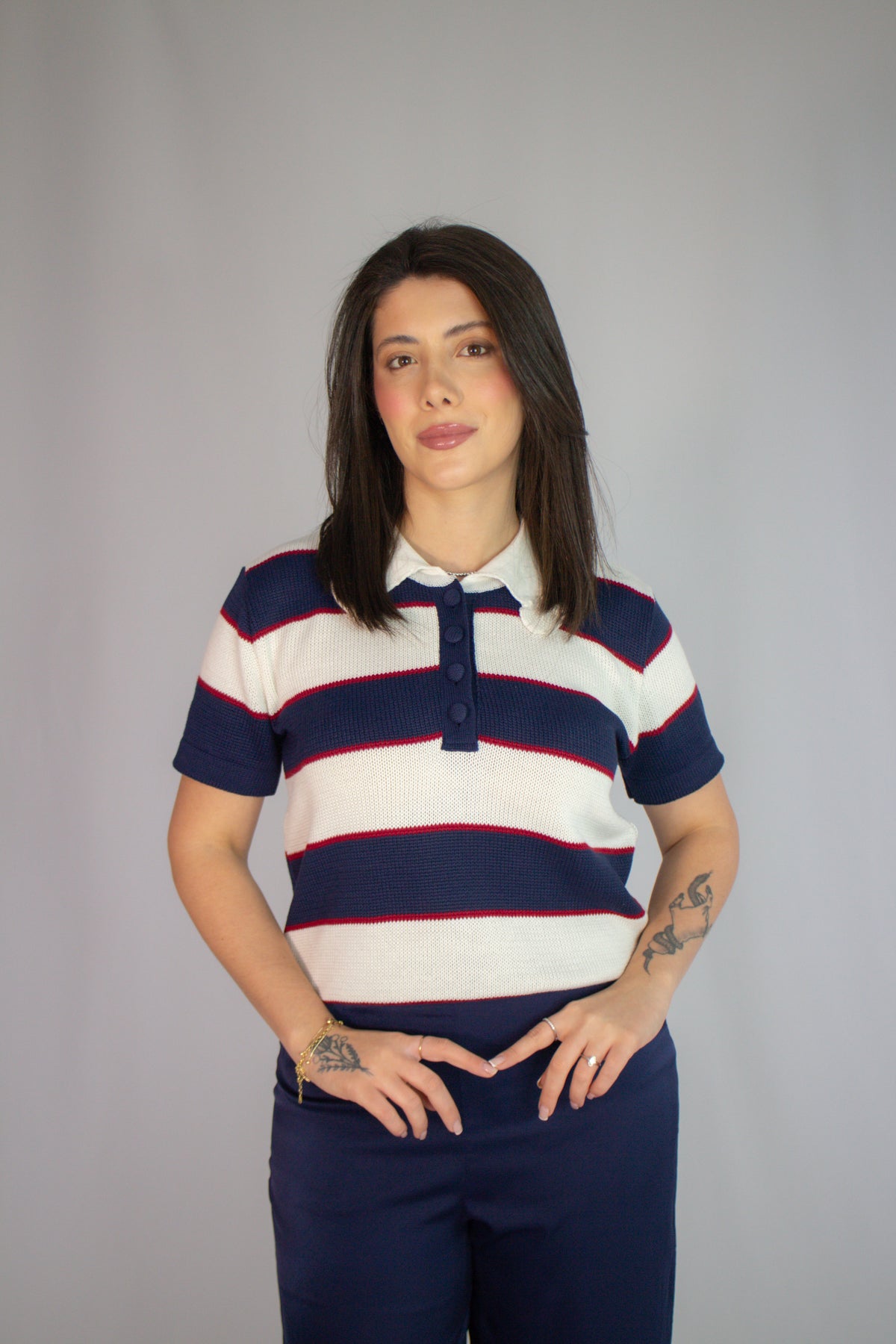 Blusa Polo Tamiris Listra