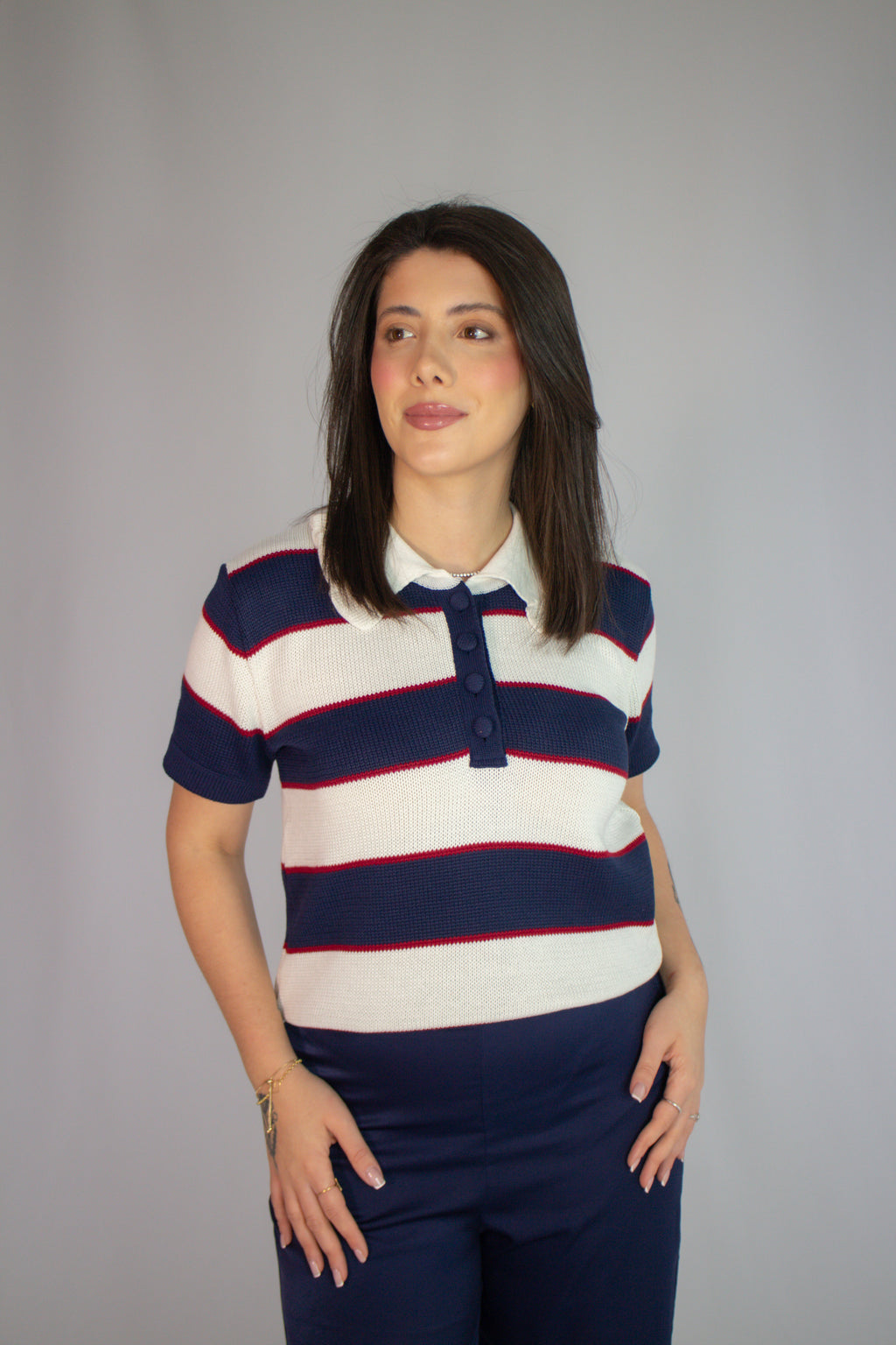 Blusa Polo Tamiris Listra