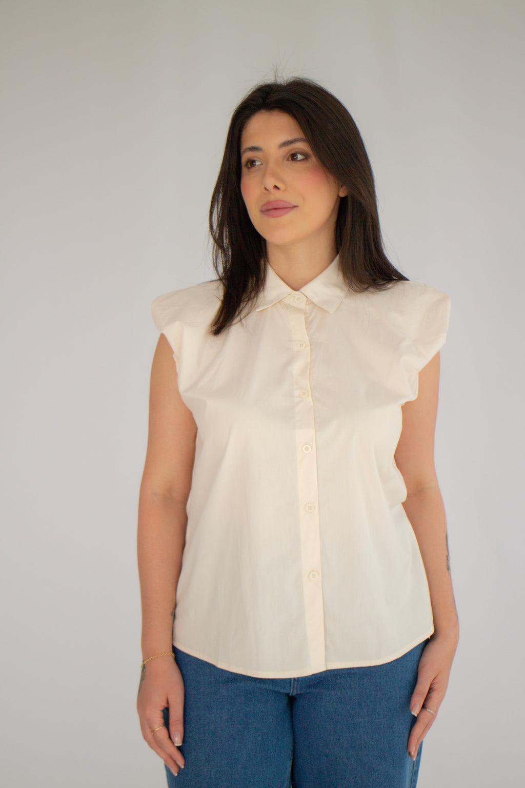 Camisa Isabela Creme