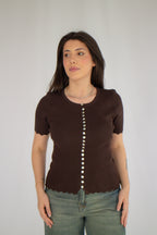 Blusa Londres Marrom