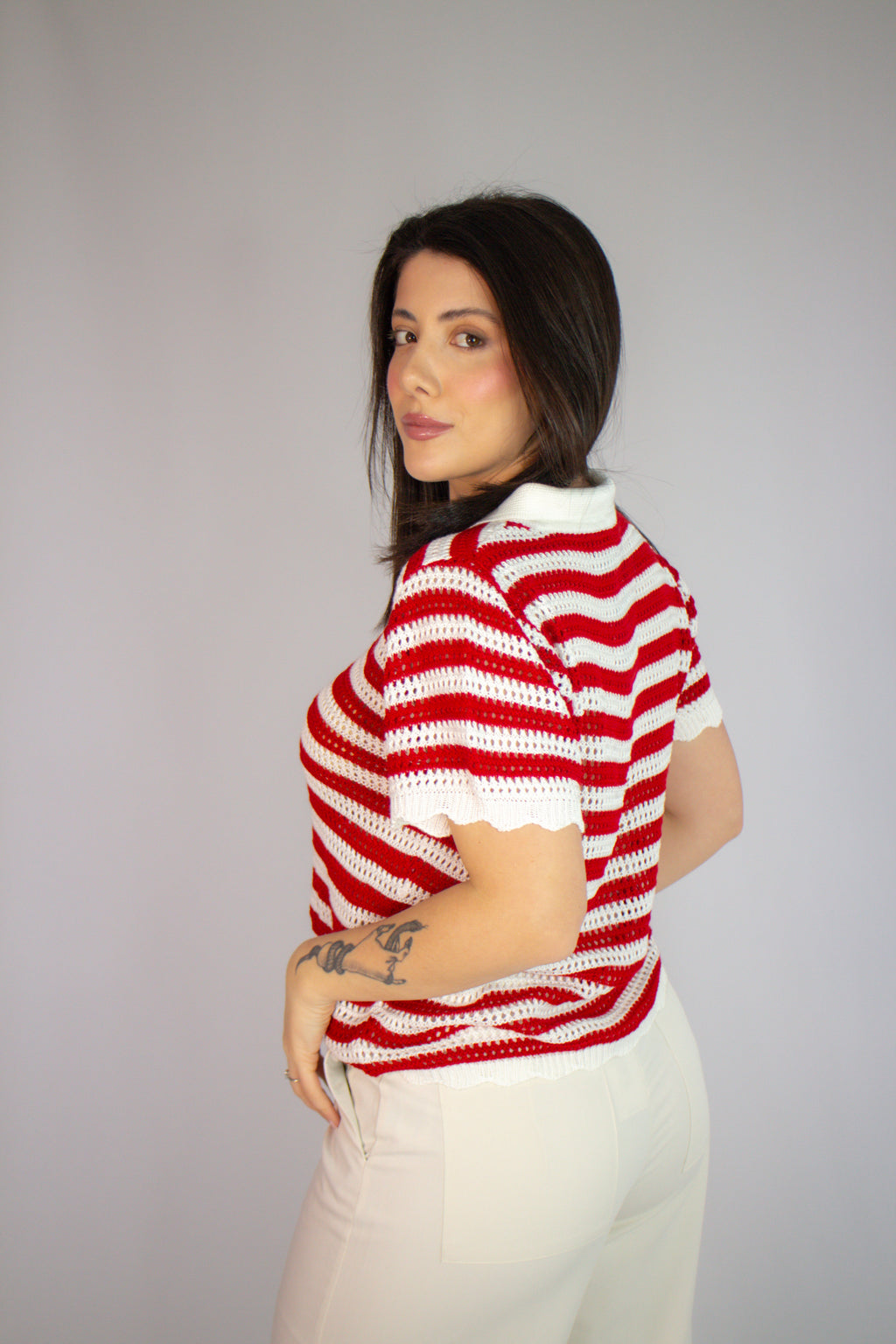 Blusa Polo Listra Gabriela