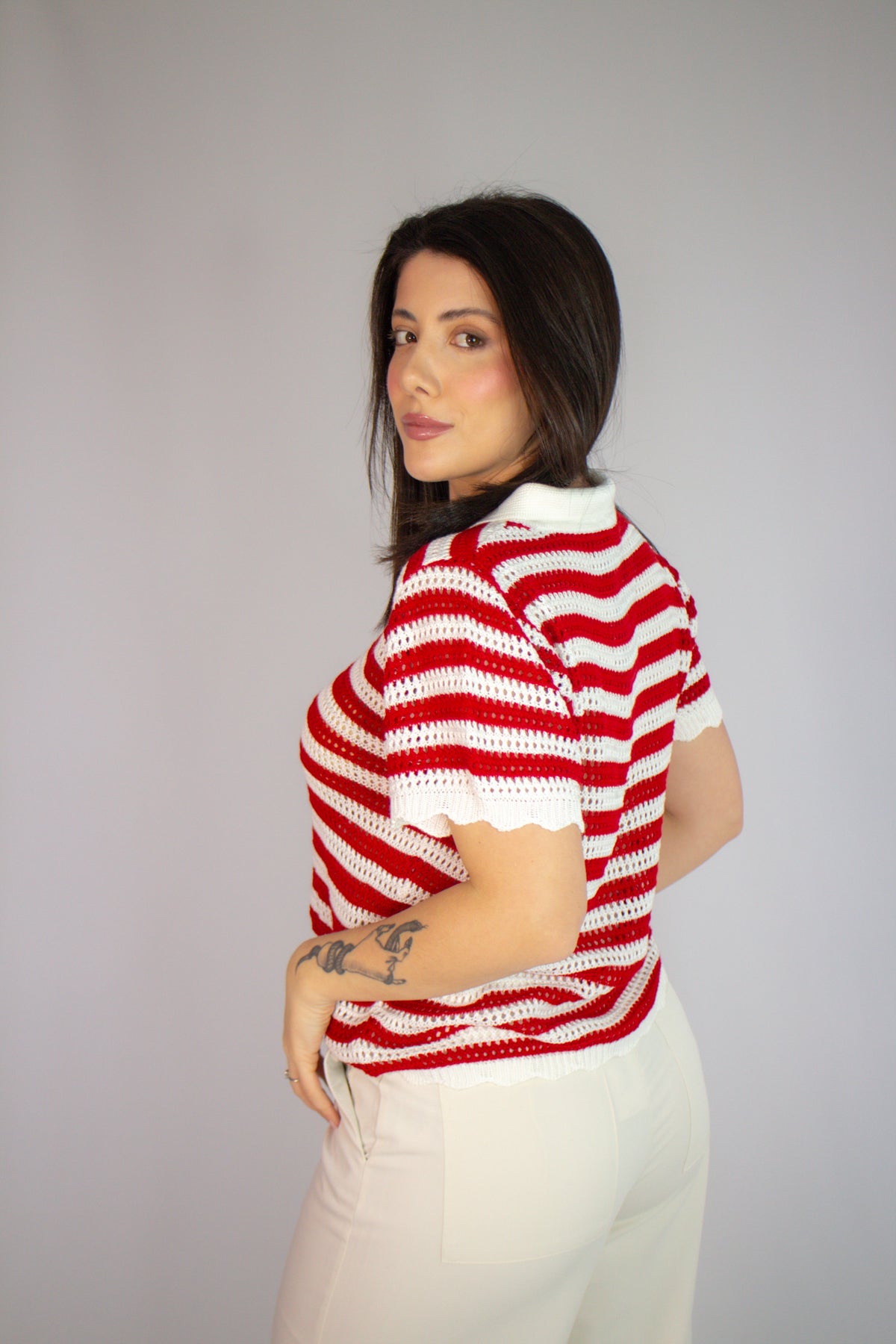 Blusa Polo Listra Gabriela