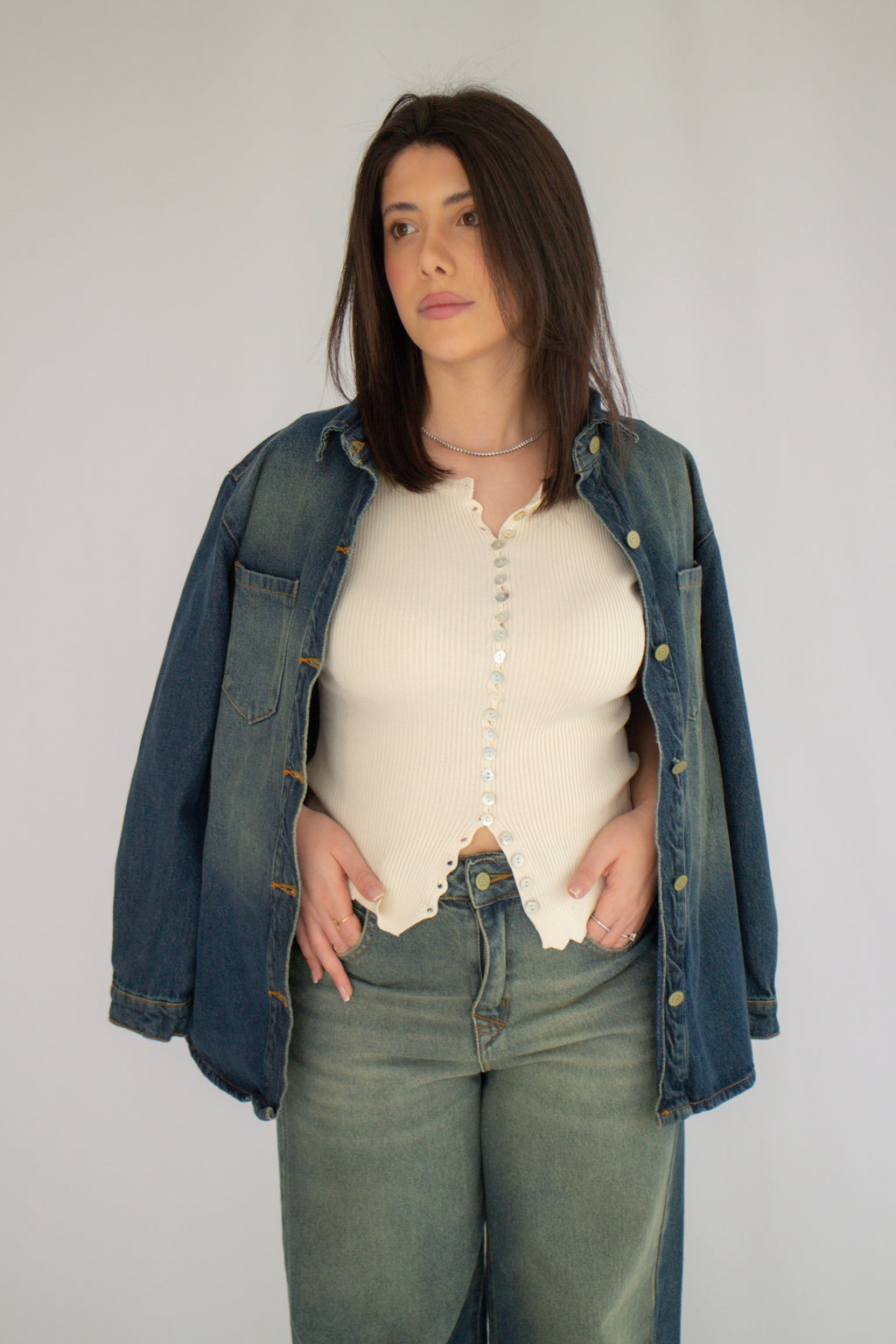 Blusa Londres Creme