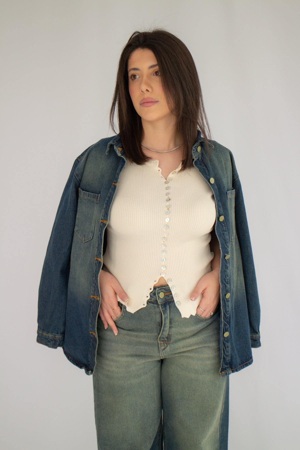 Blusa Londres Creme
