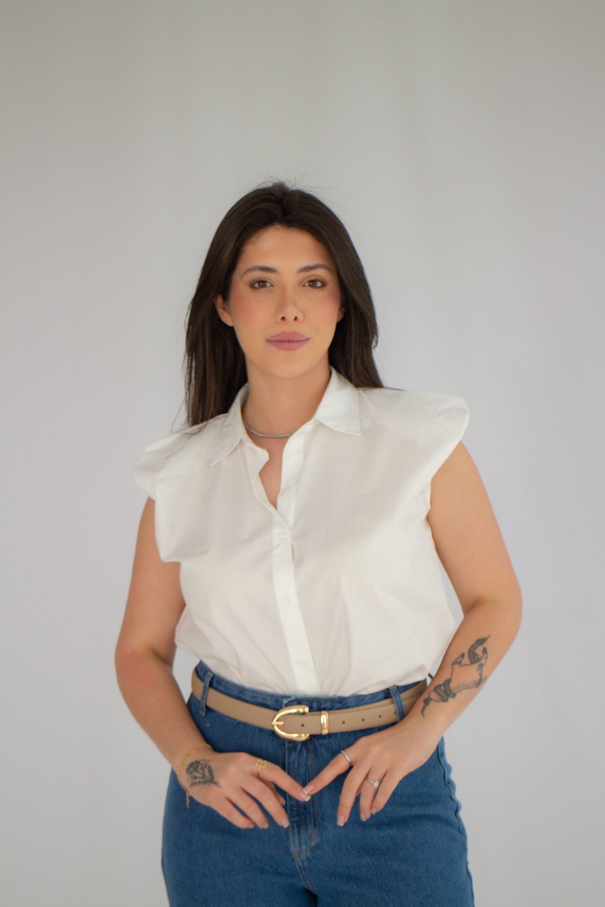 Camisa Isabela Off White