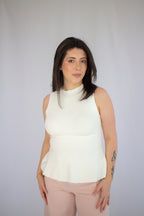 Regata Peplum Helen Off White