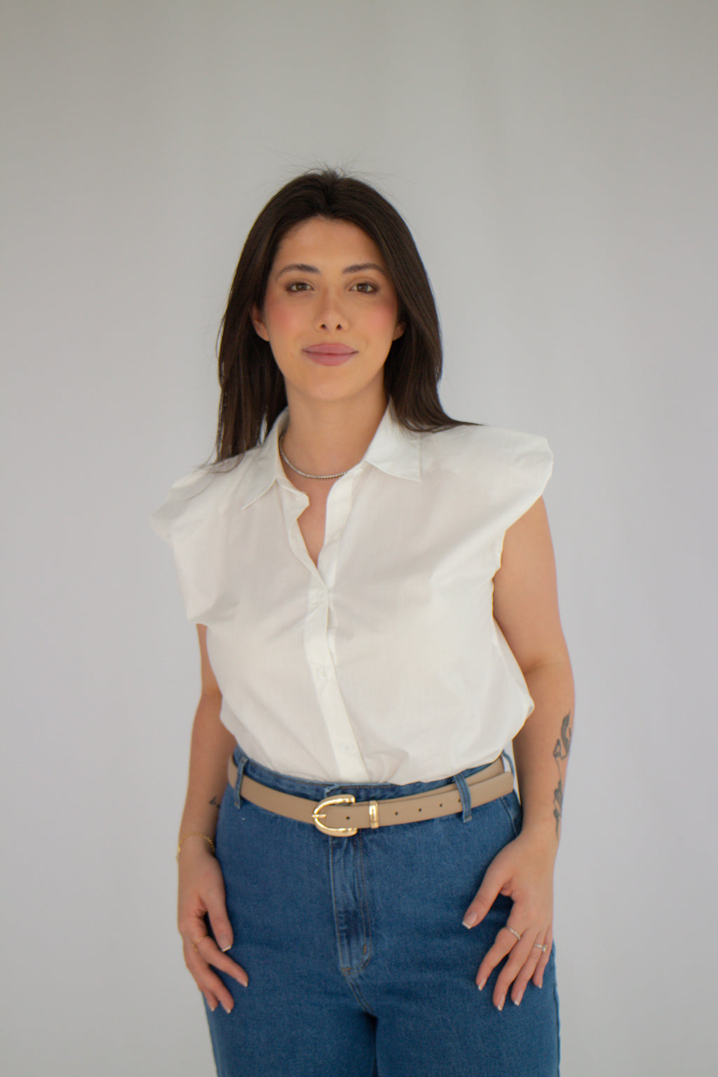 Camisa Isabela Off White