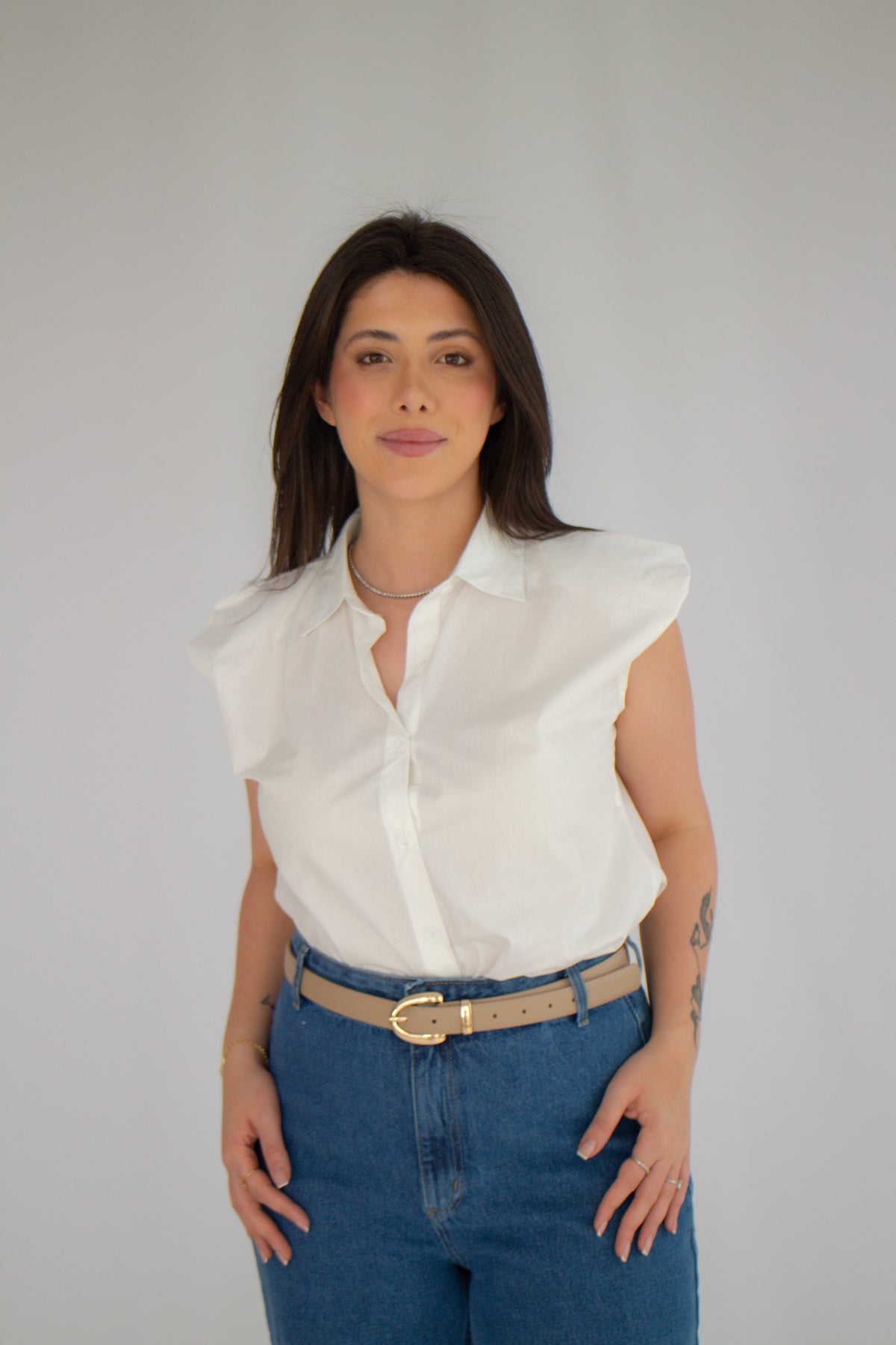 Camisa Isabela Off White