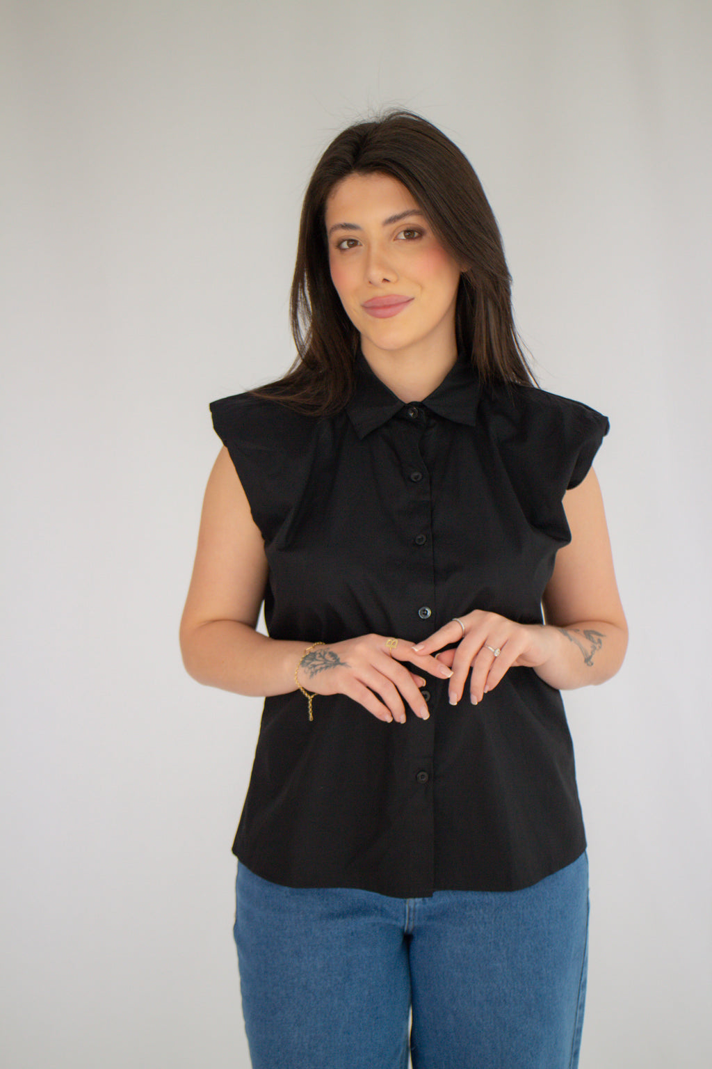 Camisa Isabela Preto