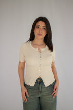 Blusa Londres Creme