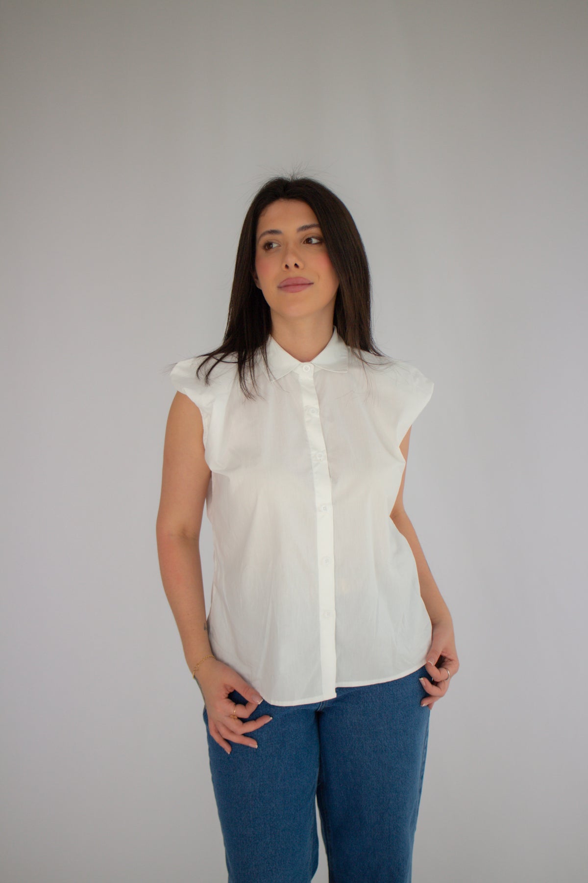 Camisa Isabela Off White