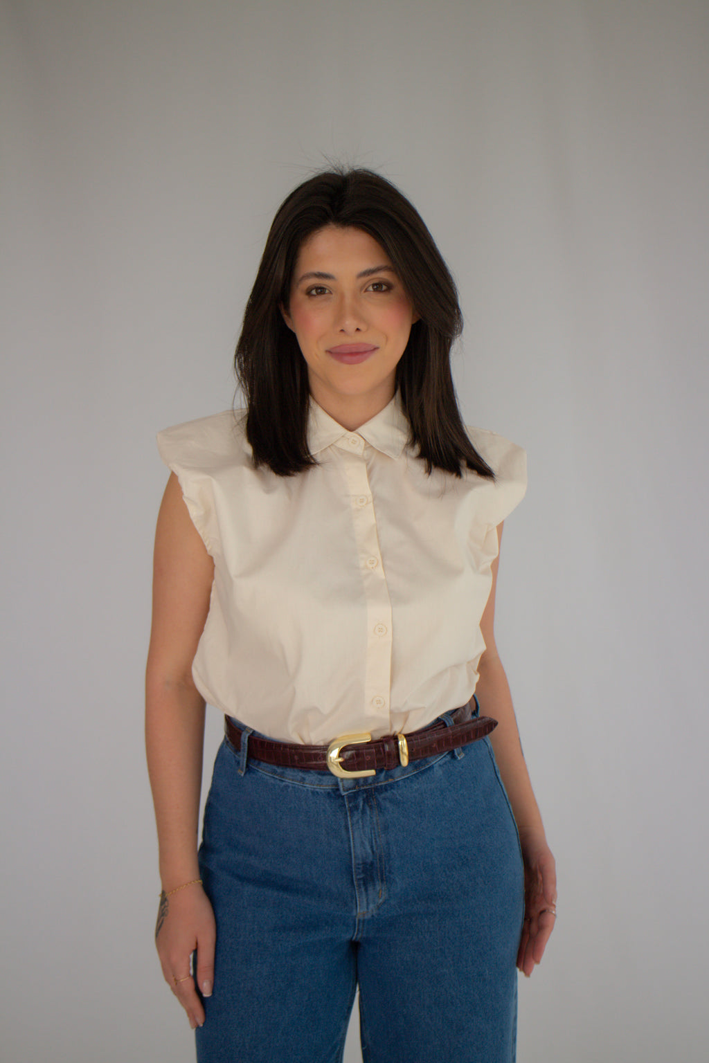Camisa Isabela Creme