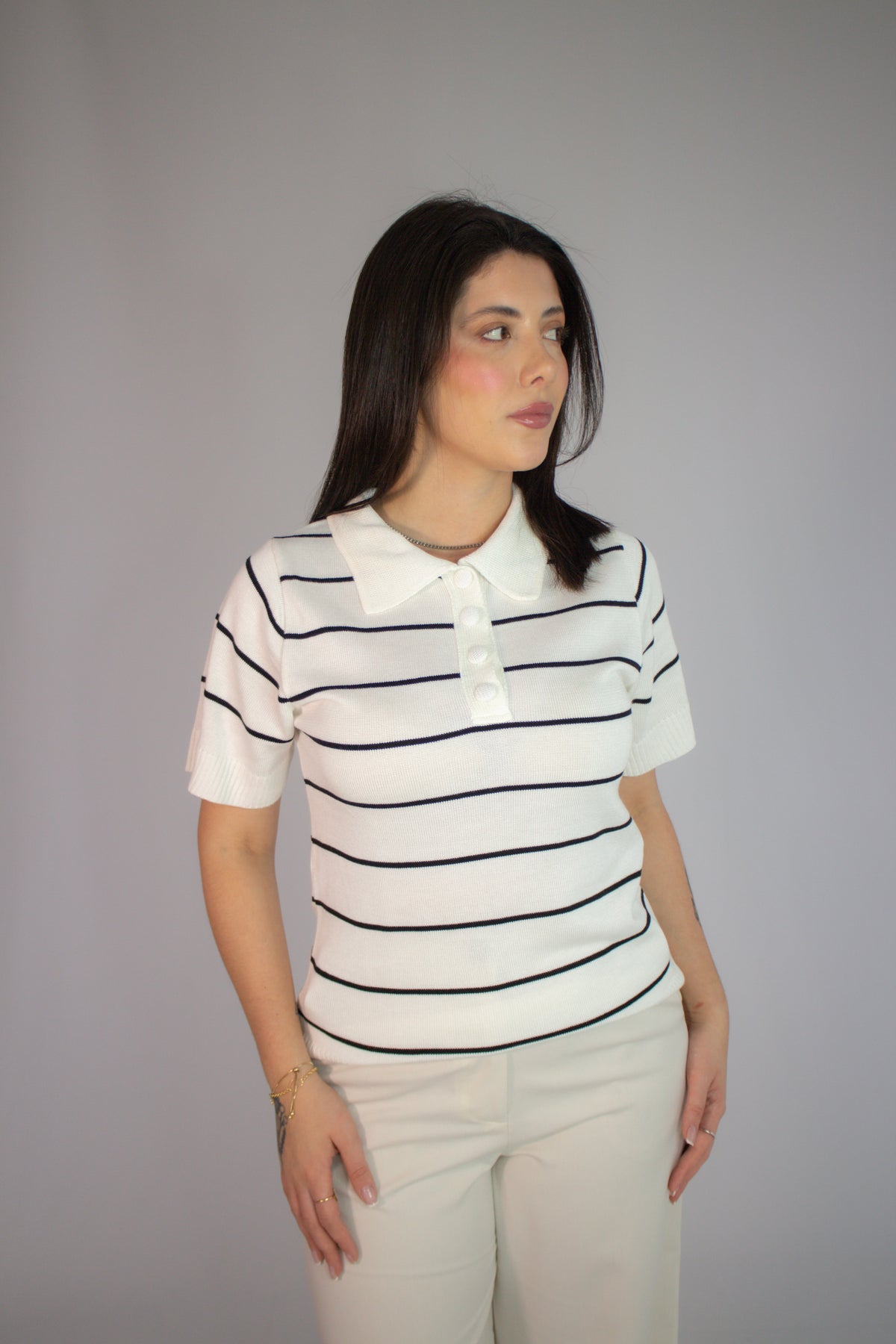 Blusa Polo Siena Listra
