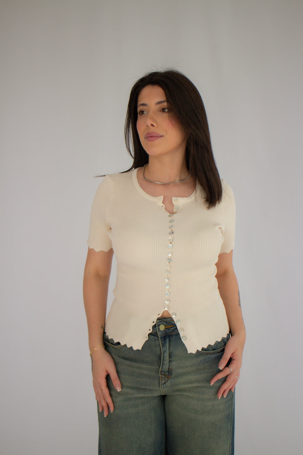 Blusa Londres Creme