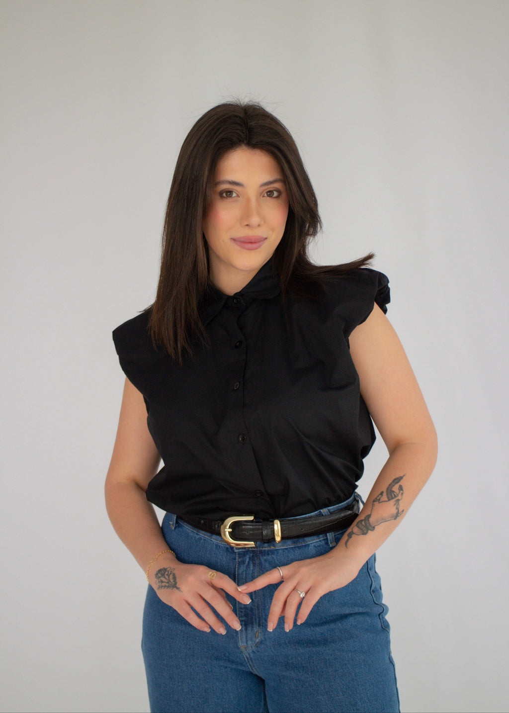 Camisa Isabela Preto