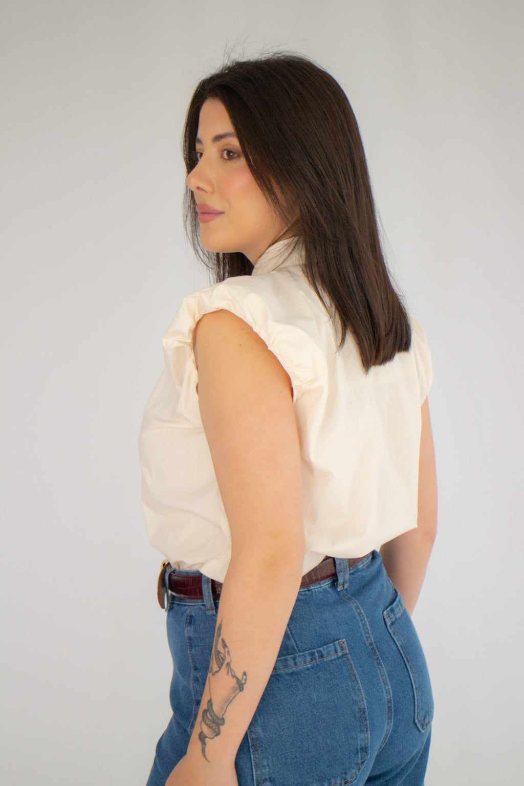 Camisa Isabela Creme