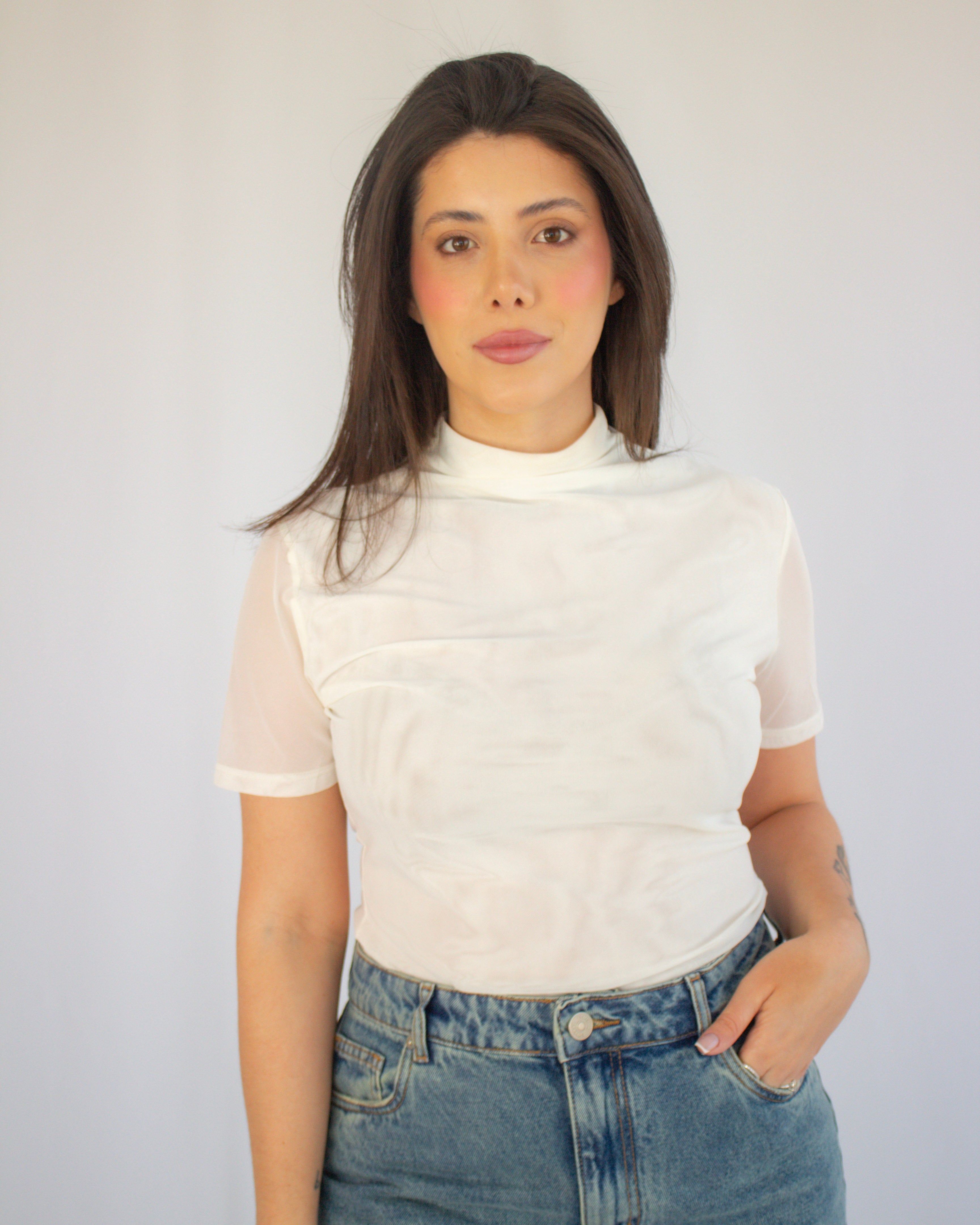 Blusa Tule Sophie